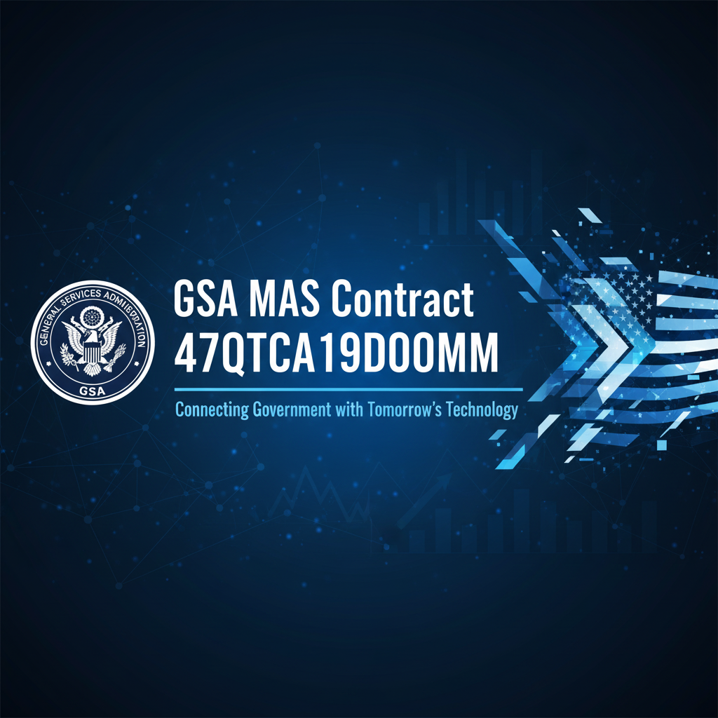 GSA MAS Contract 47QTCA19D00MM Banner